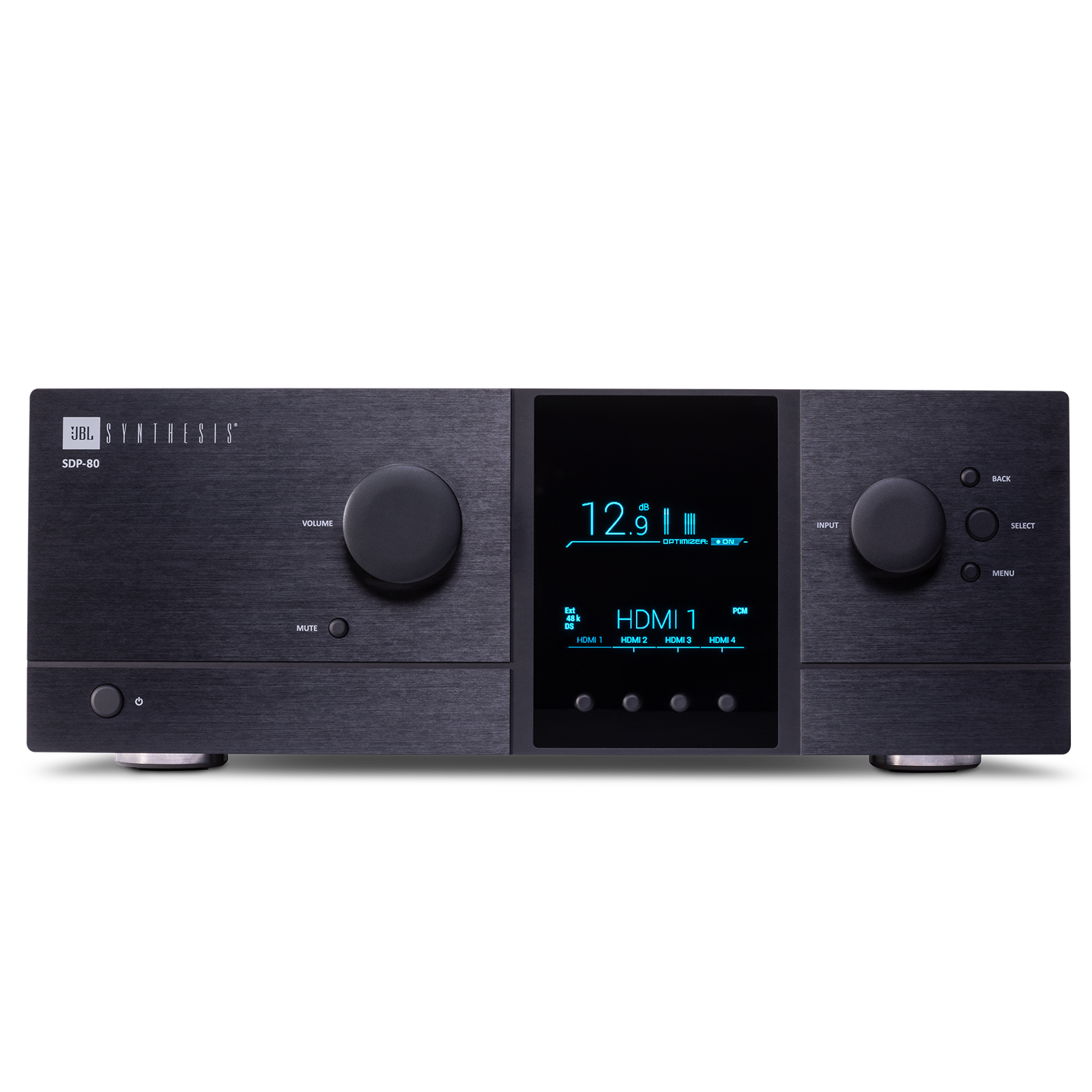 SDP-80 - Black - 36 Channel Immersive Audio Processor - Hero