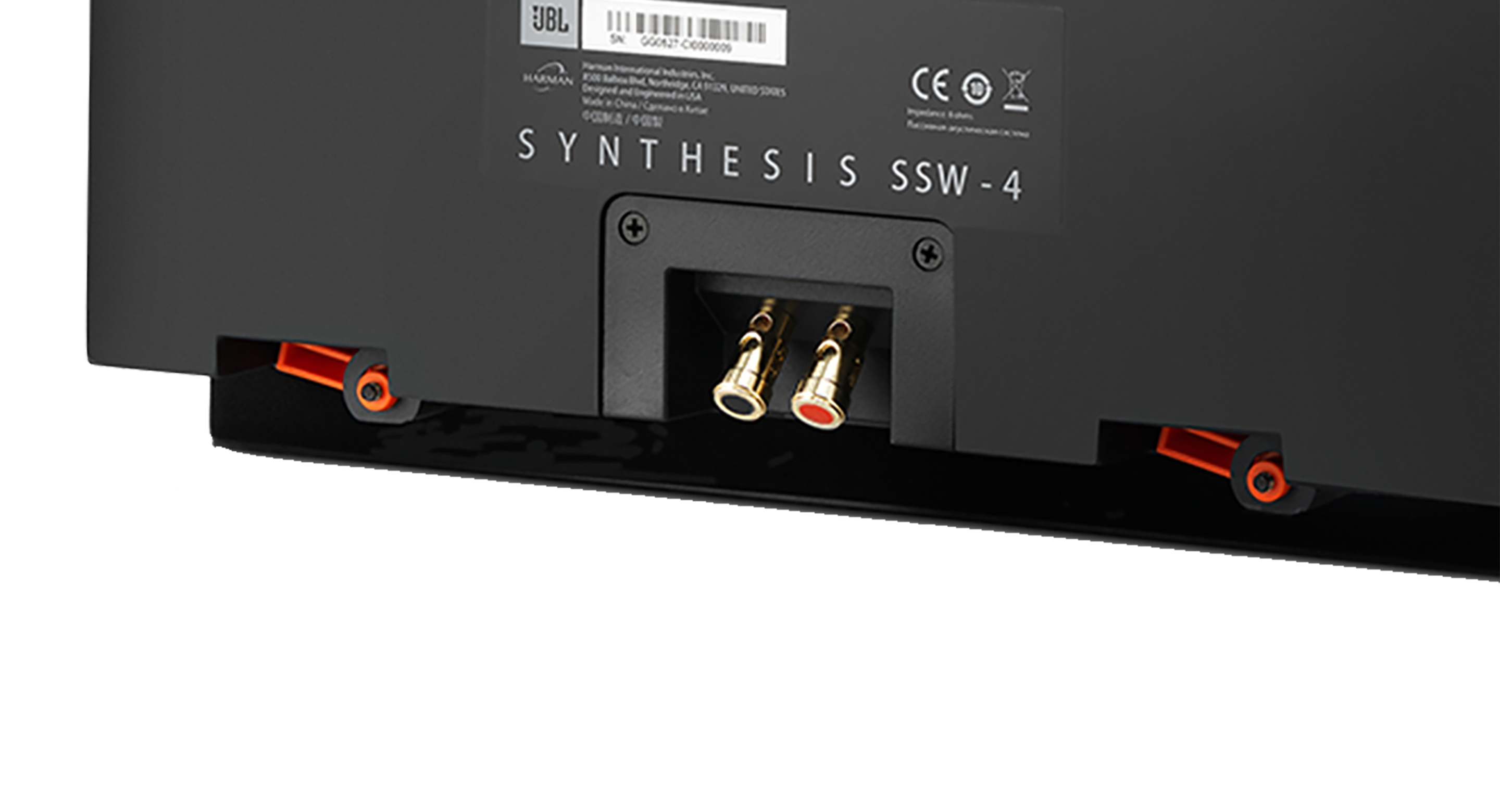 Gold-plated Spring-loaded Binding Post Input Terminals