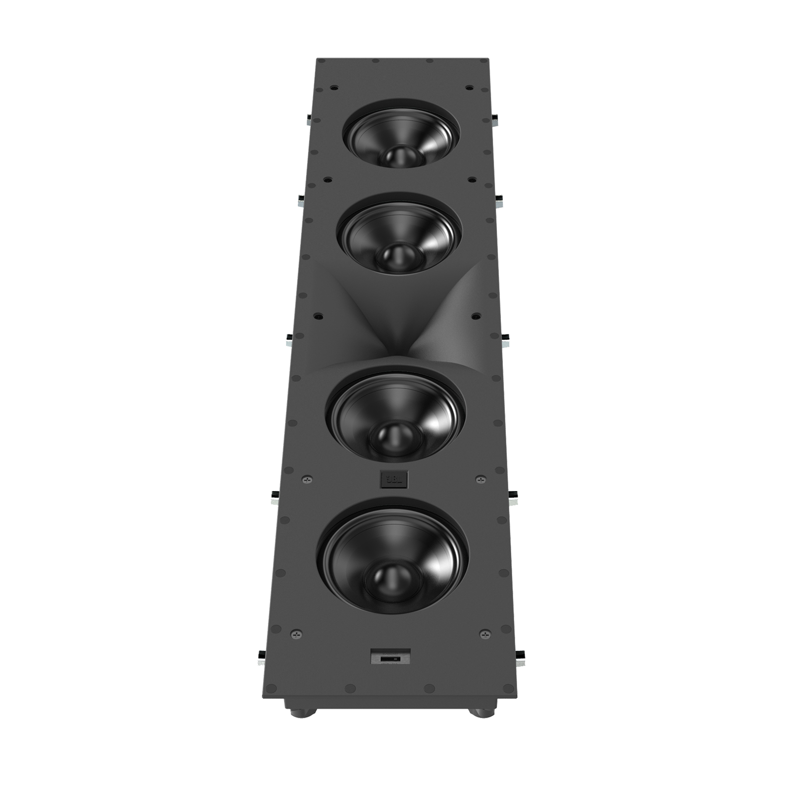 SCL-6 - Black - 2.5-Way Quadruple 5.25-inch (130mm) In-Wall Loudspeaker - Detailshot 1