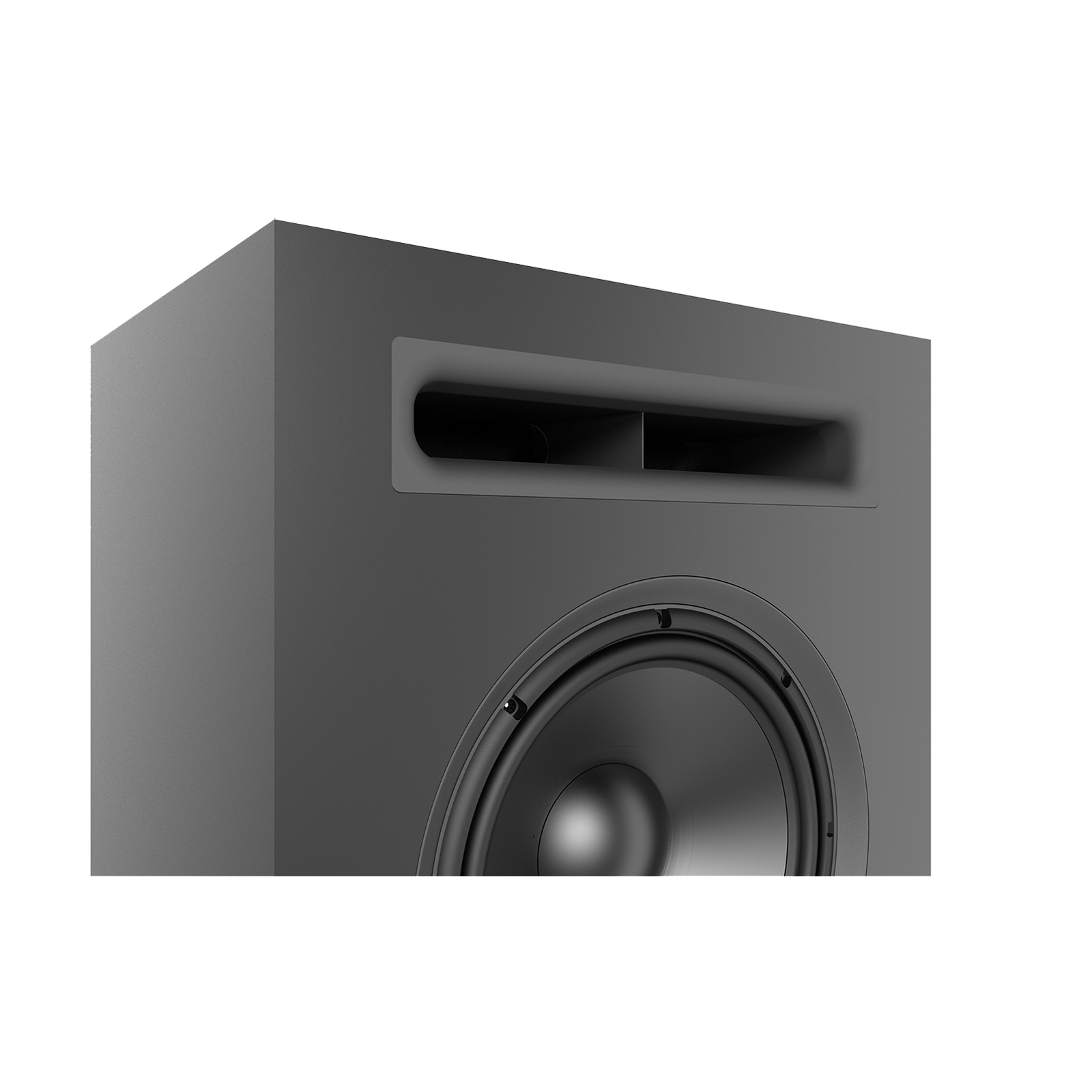 SCL-1 - Black - 2-Way Dual 12-inch (300mm) Custom LCR Loudspeaker - Detailshot 7
