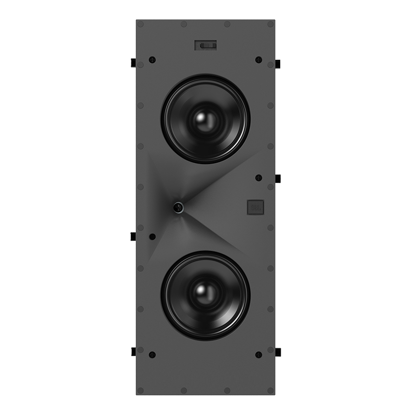 SCL-7 - Black - 2-Way Dual 5.25-inch (130mm) In-Wall Loudspeaker - Hero