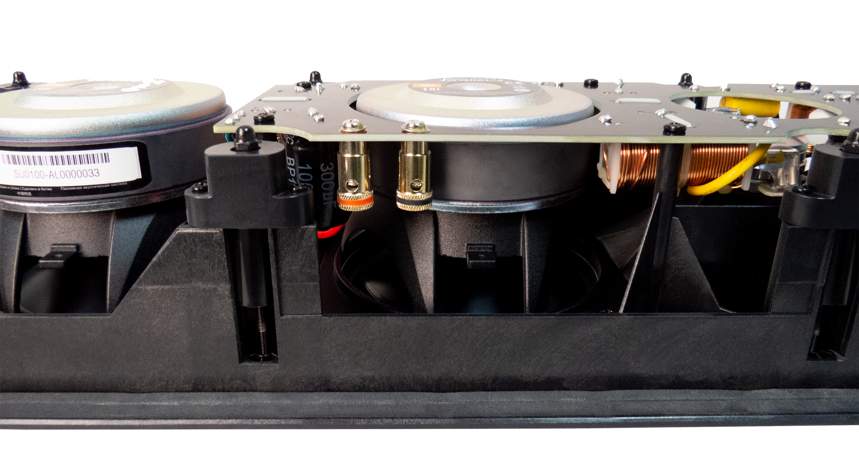 Gold-plated Spring-loaded Binding Post Input Terminals