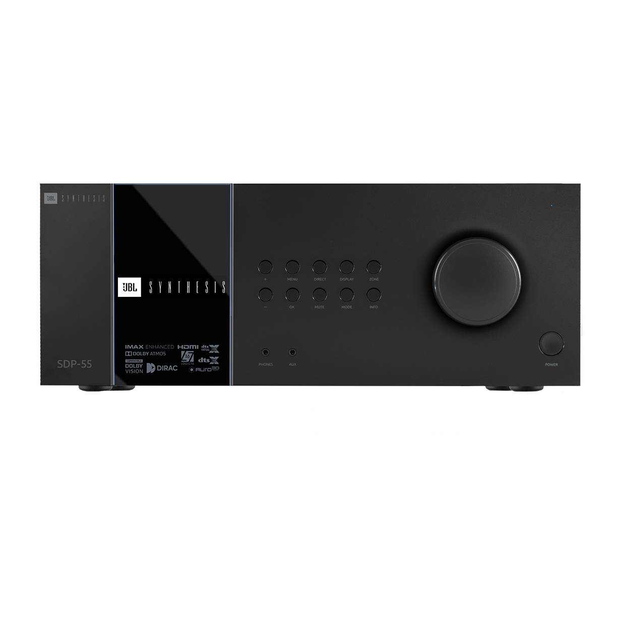 SDP-55 - Black - 16 Ch. Immersive Surround Sound Processor with Dante - Hero