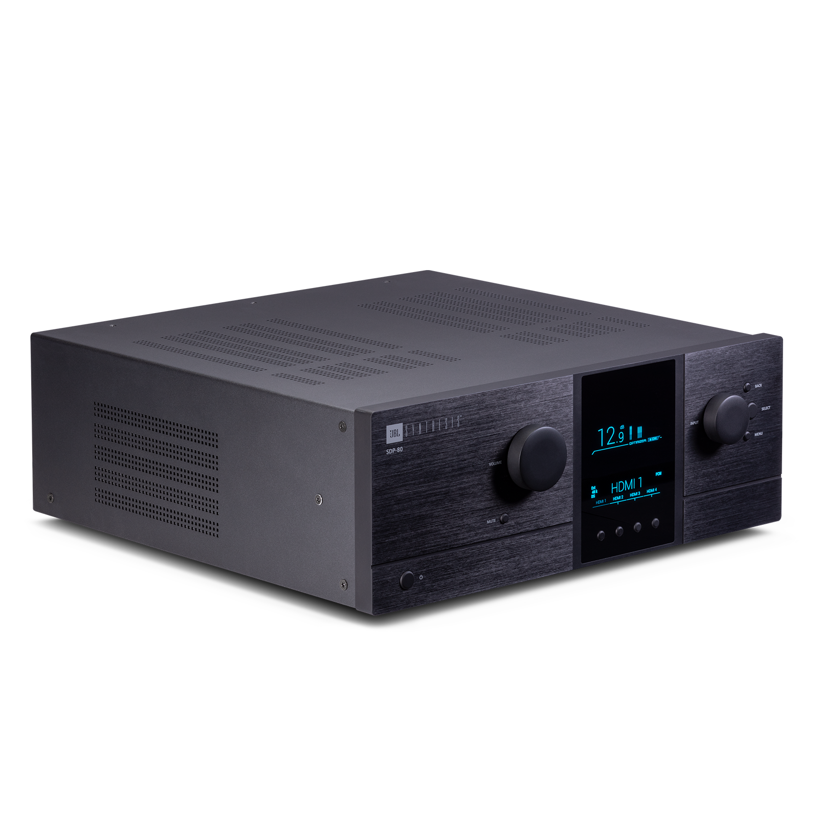 SDP-80 - Black - 36 Channel Immersive Audio Processor - Right