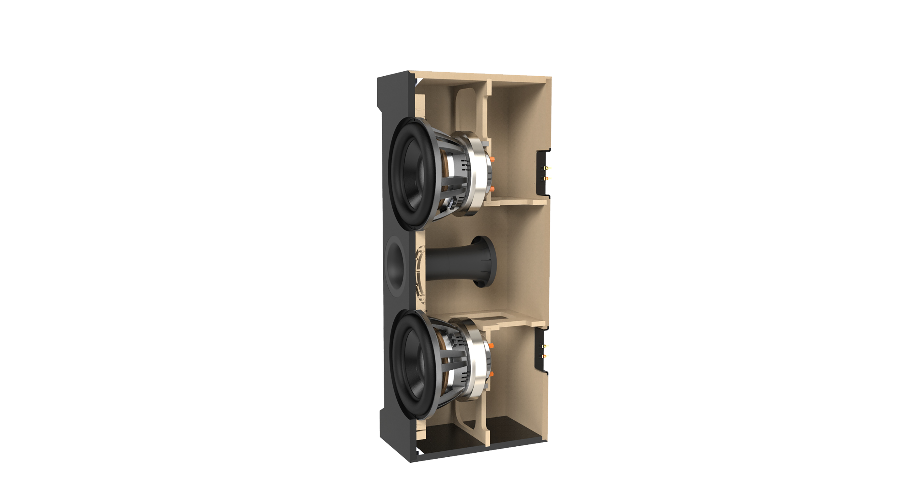 SSW-1 | Dual 15-inch (380mm) Passive Subwoofer