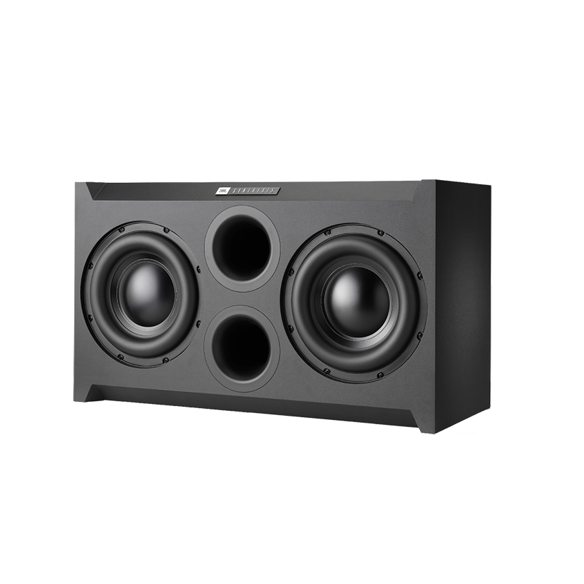 SSW-2 - Black - Dual 12” (300mm) Passive Subwoofer - Hero