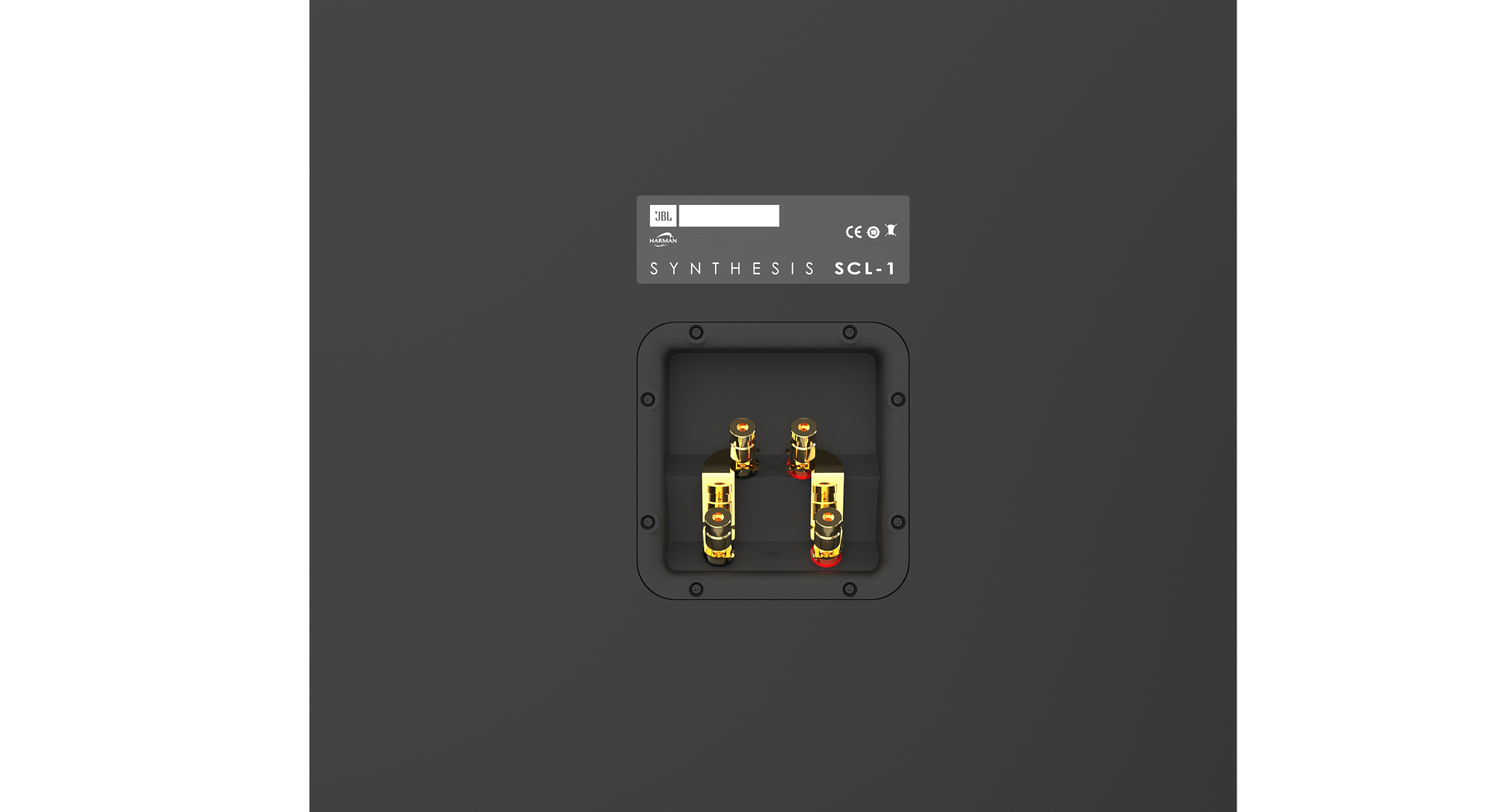 Dual Gold-plated Binding Post Input Terminals