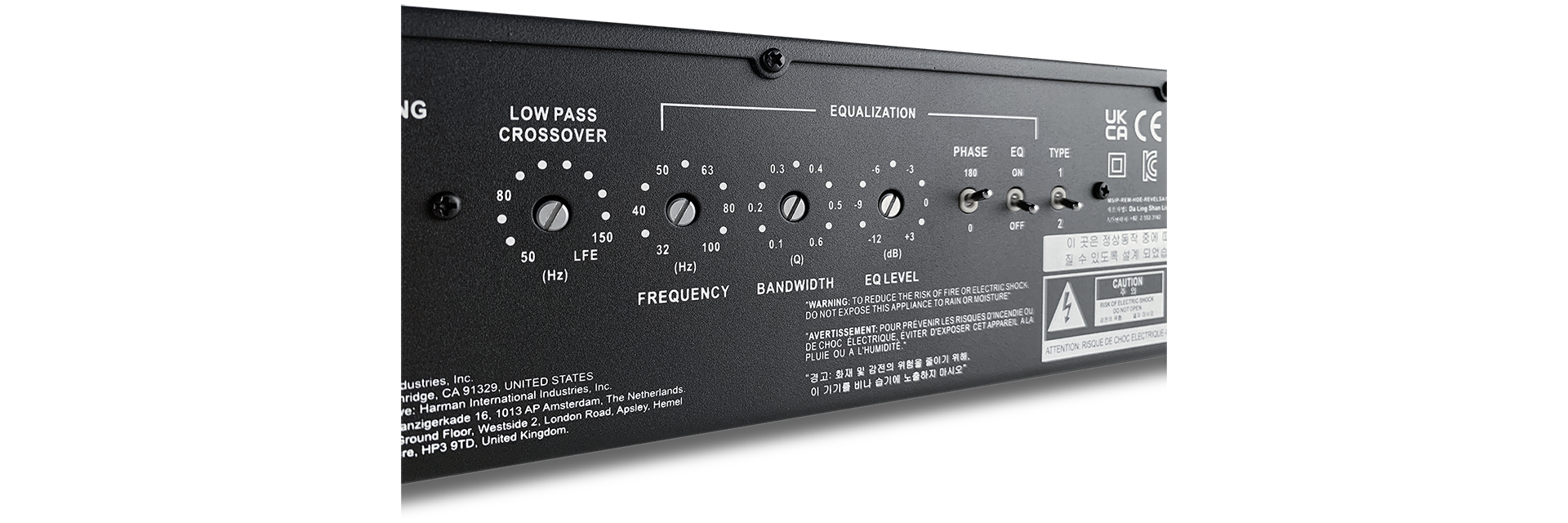 User-adjustable Single-band PEQ – Room Equalization