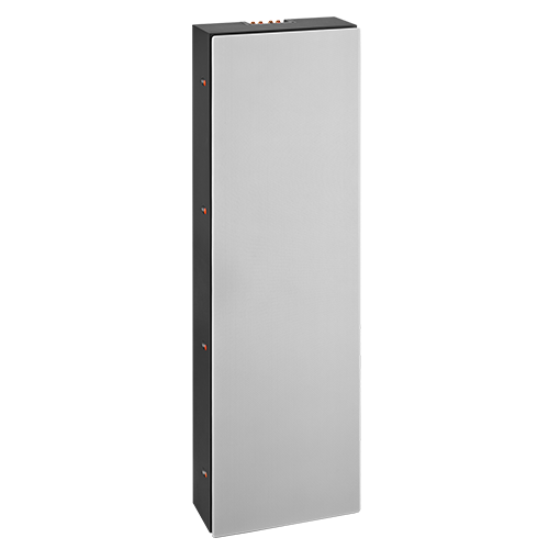 Zero-bezel, magnetically attached paintable grille