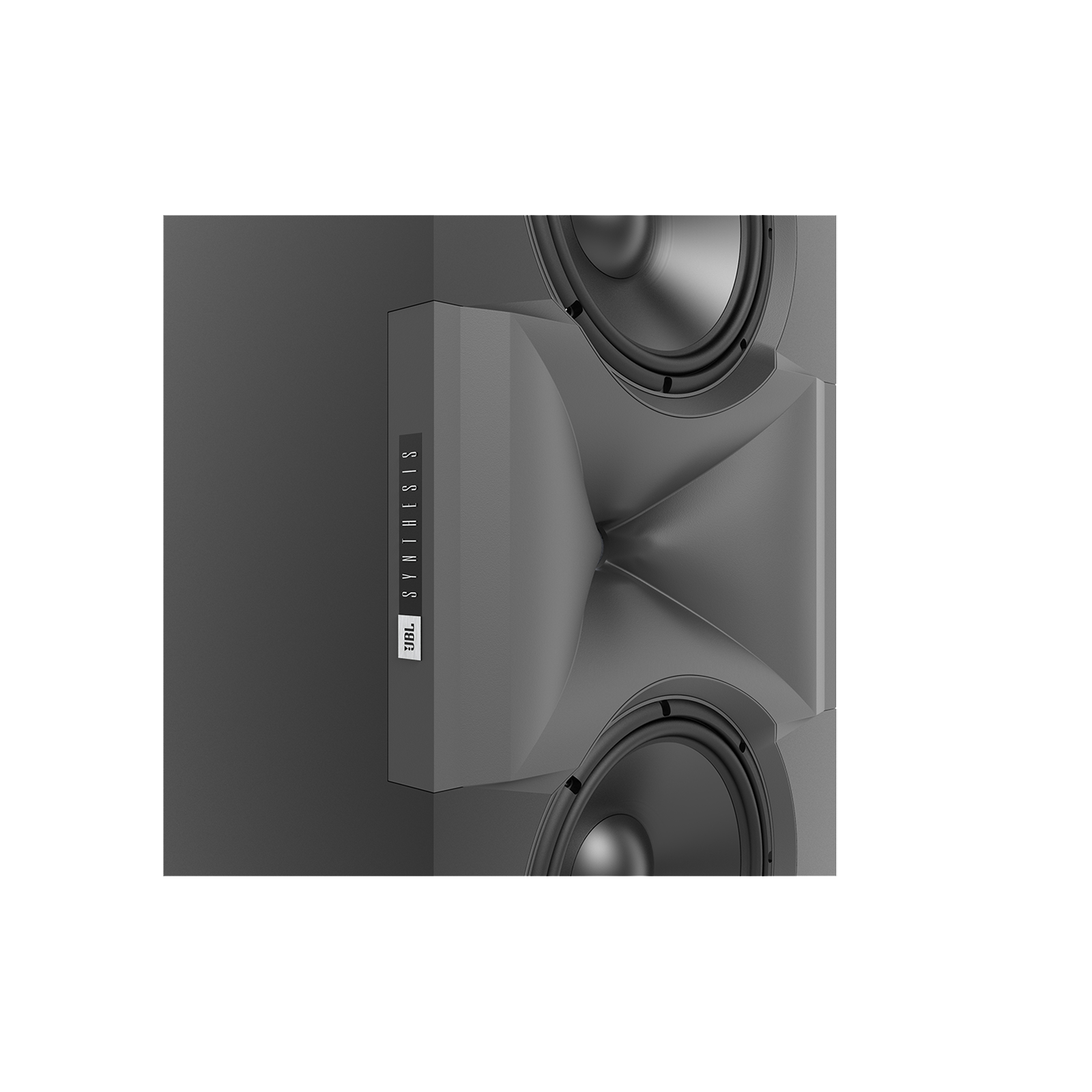 SCL-1 - Black - 2-Way Dual 12-inch (300mm) Custom LCR Loudspeaker - Detailshot 8