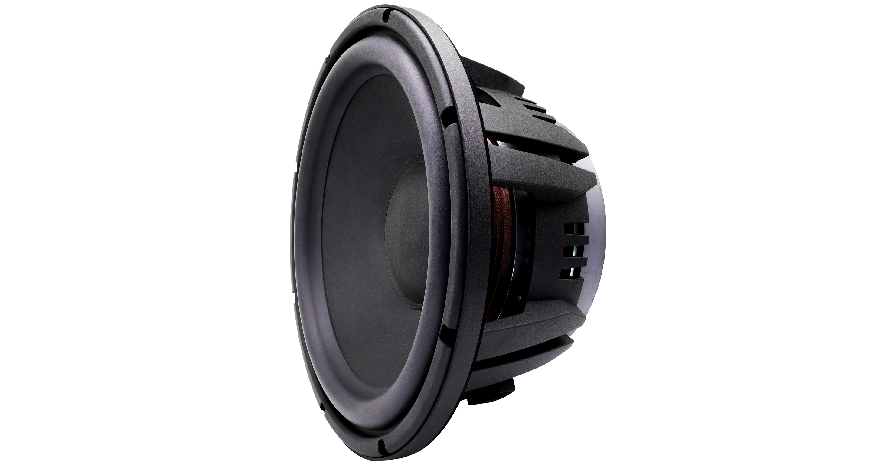 Dual 12-inch (300mm) Cast-frame, Carbon Cellulose Composite Cone (C4) Woofers