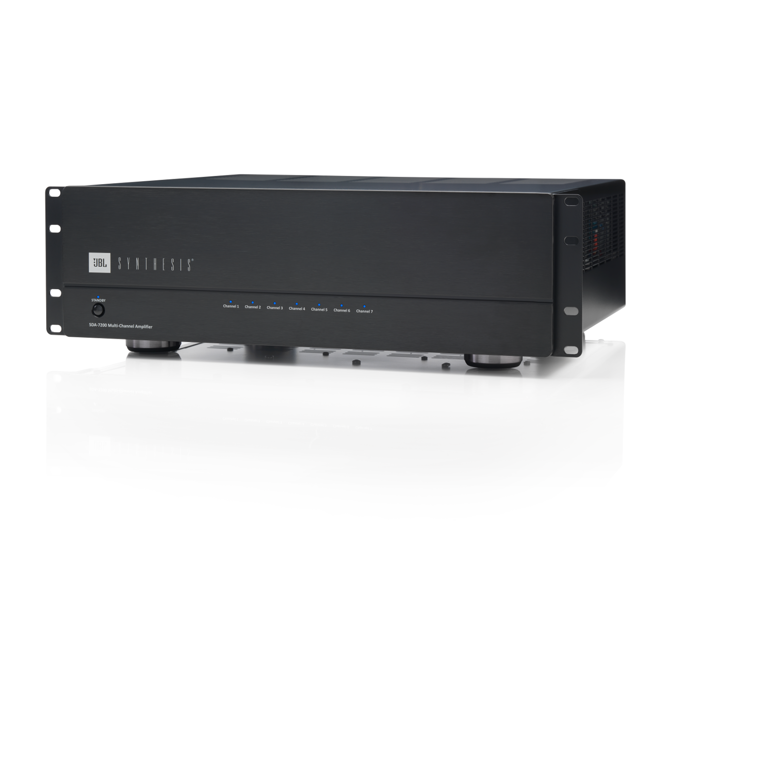 SDA 7200 - Black Lacquer - Multichannel Power Amplifier - Hero