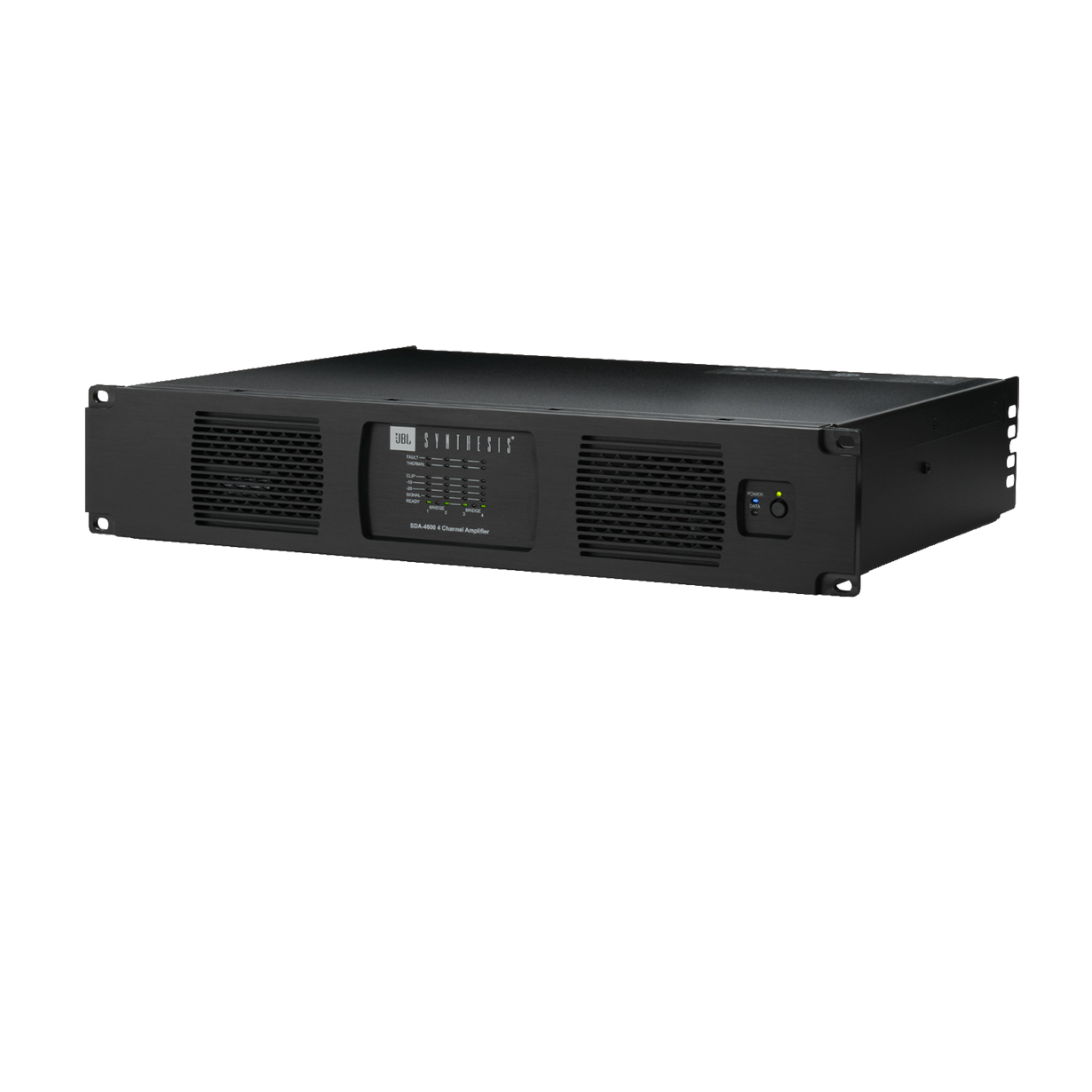 SDA-4600 - Black - 4-channel Bridgeable Class D Amplifier - Hero