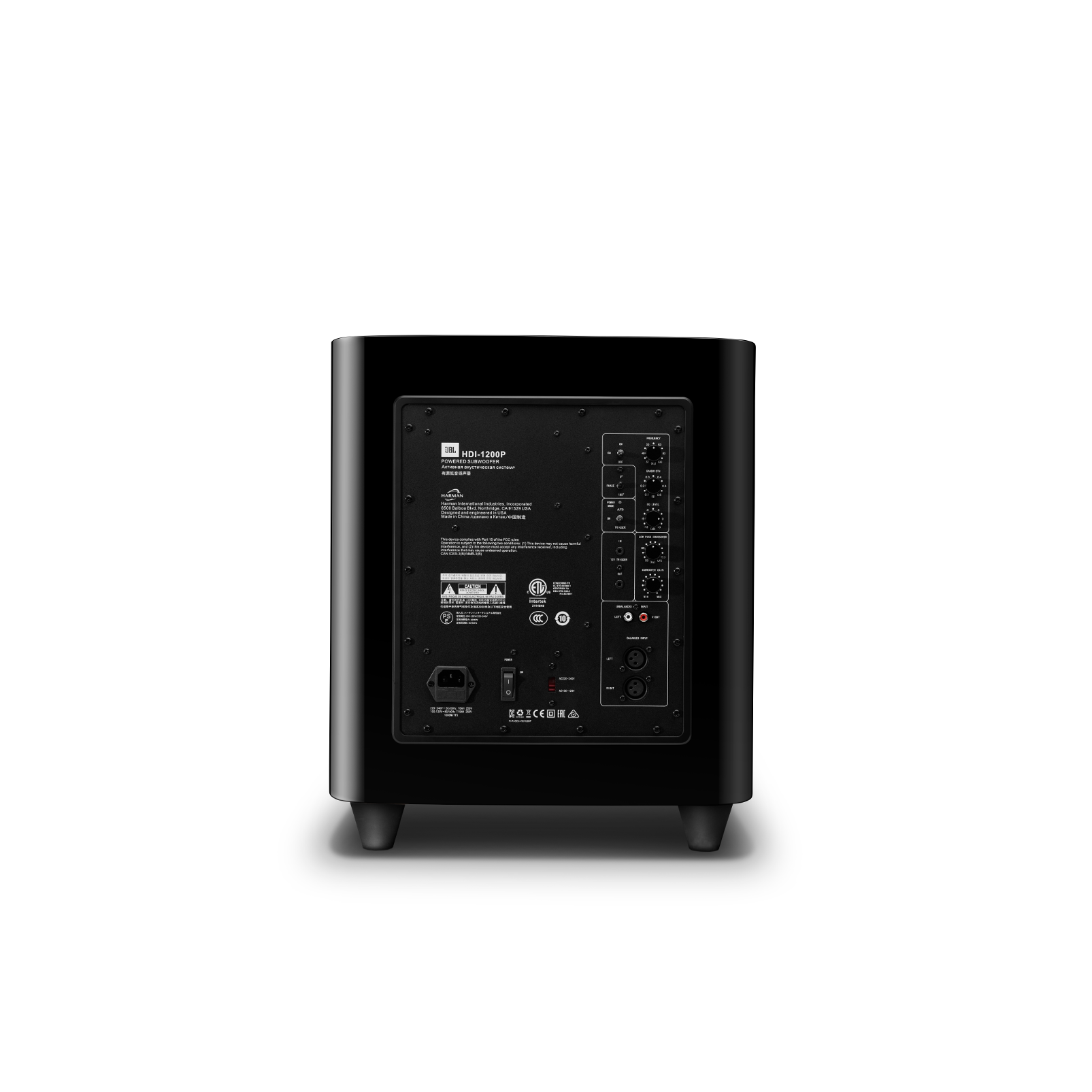 Hdi 1200p 12 Inch 300mm 1000w Powered Subwoofer