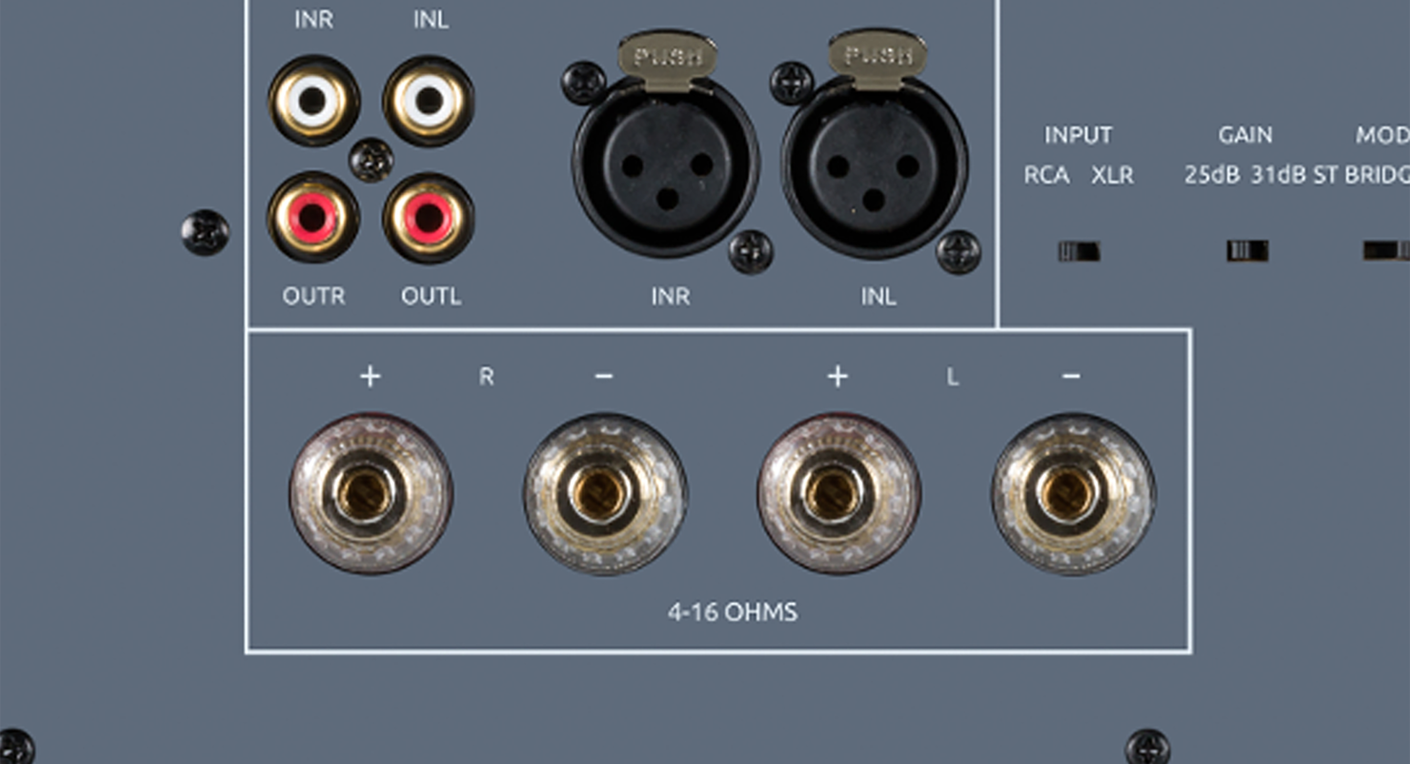 Binding Post Speaker Terminals