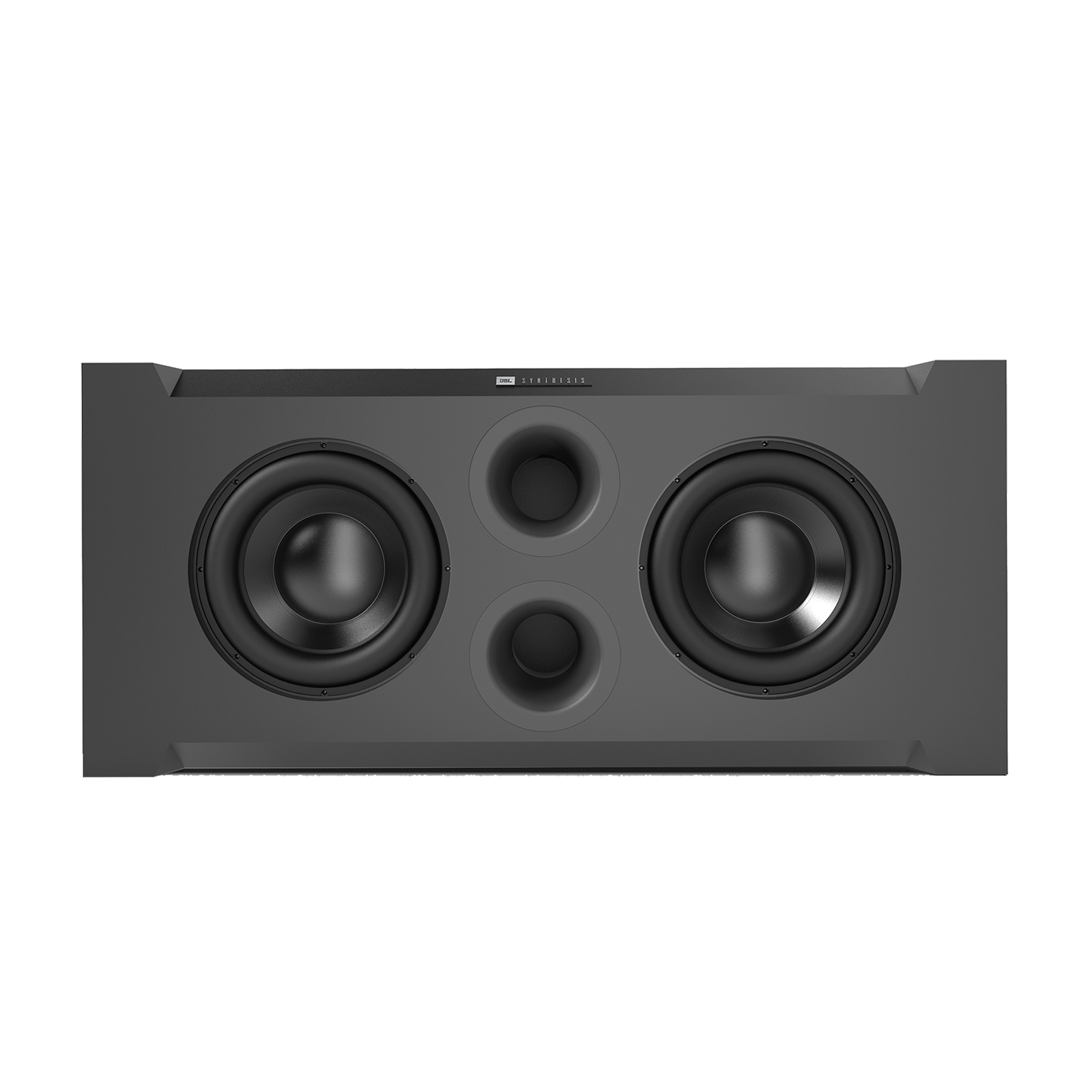 SSW-1 - Black - Dual 15-inch (380mm) Passive Subwoofer - Front