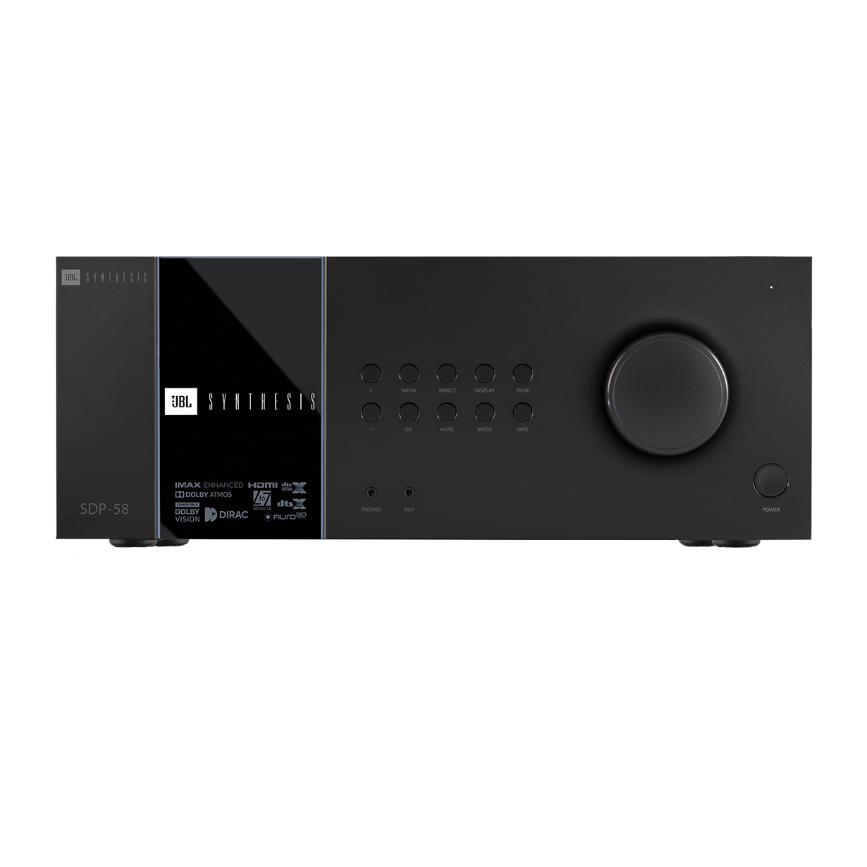 SDP-58 - Black - 16-channel Immersive Surround Sound AV Preamplifier - Hero