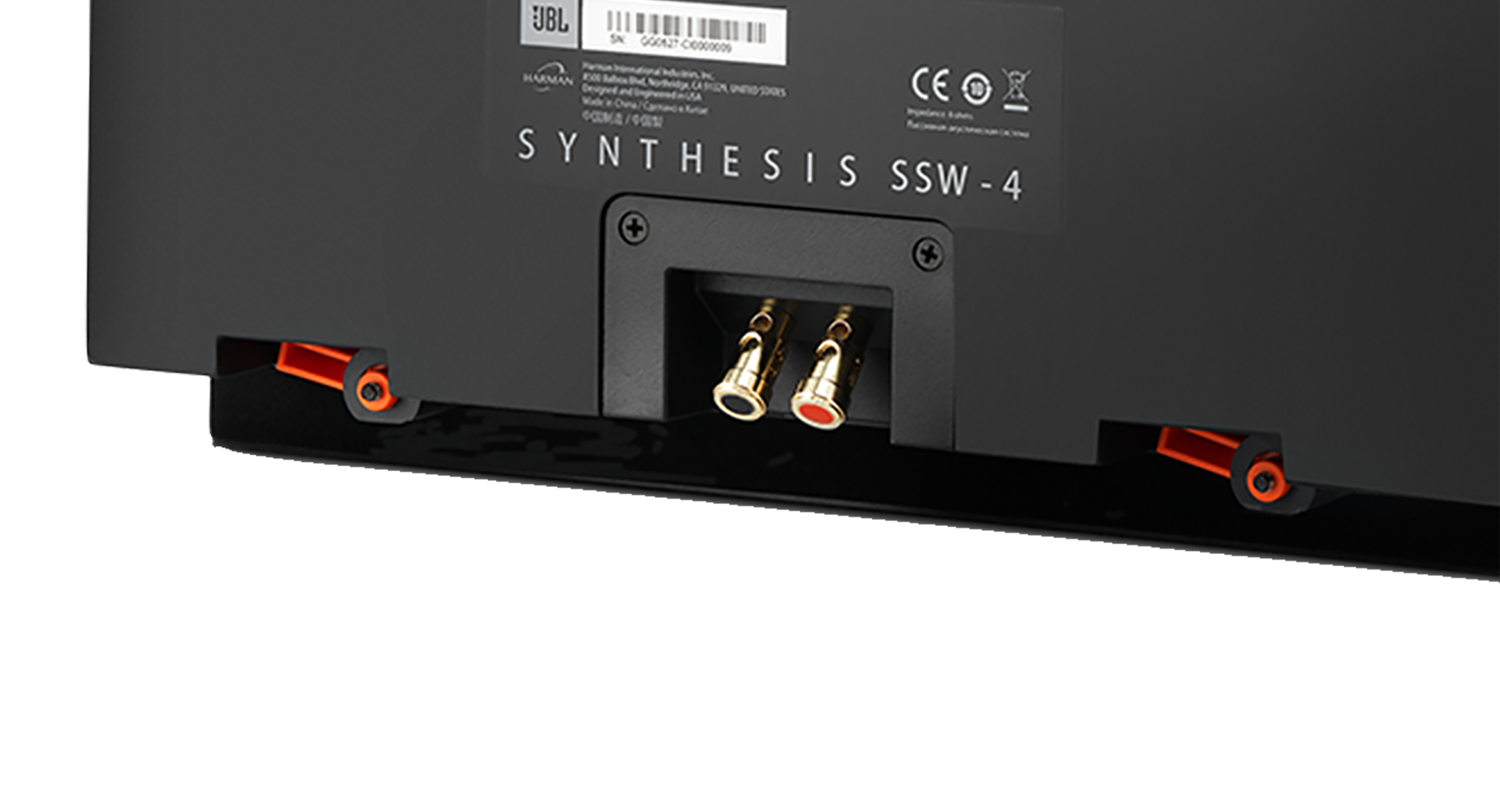 Gold-plated Spring-loaded Binding Post Input Terminals