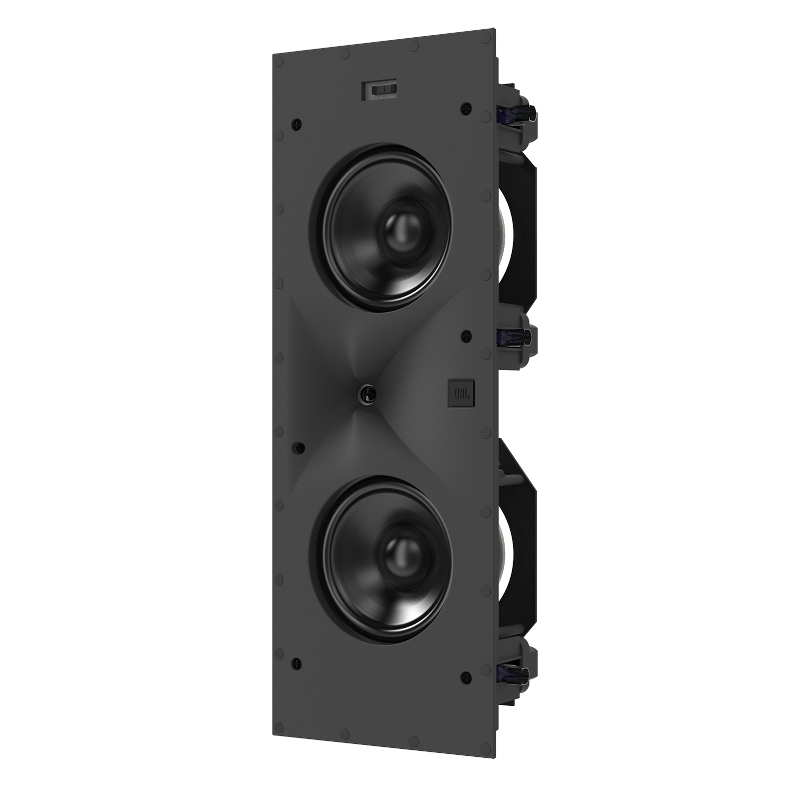 SCL-7 - Black - 2-Way Dual 5.25-inch (130mm) In-Wall Loudspeaker - Front