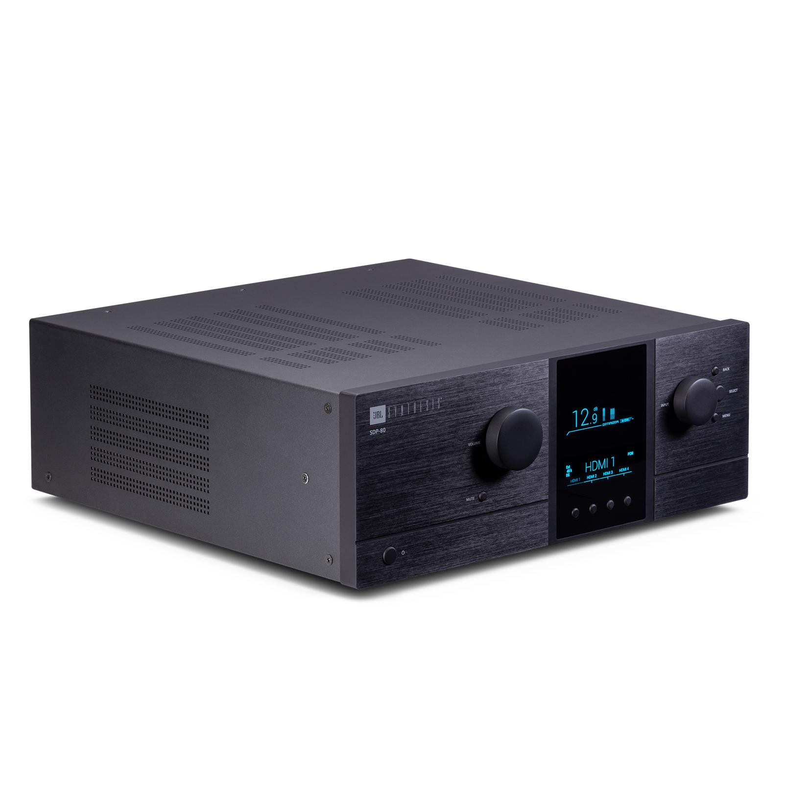 SDP-80 - Black - 36 Channel Immersive Audio Processor - Right