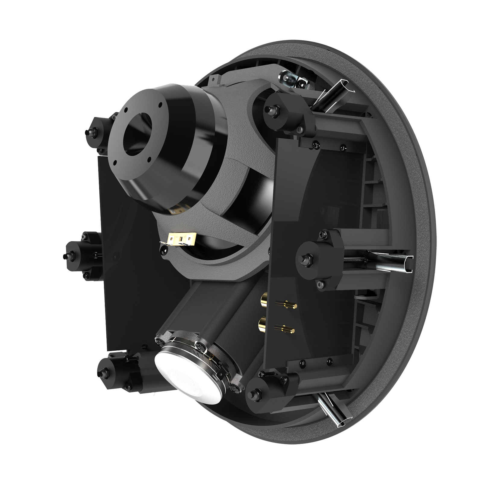 SCL-5 - Black - Two-way 7-inch (180mm) In-Ceiling Loudspeaker - Back