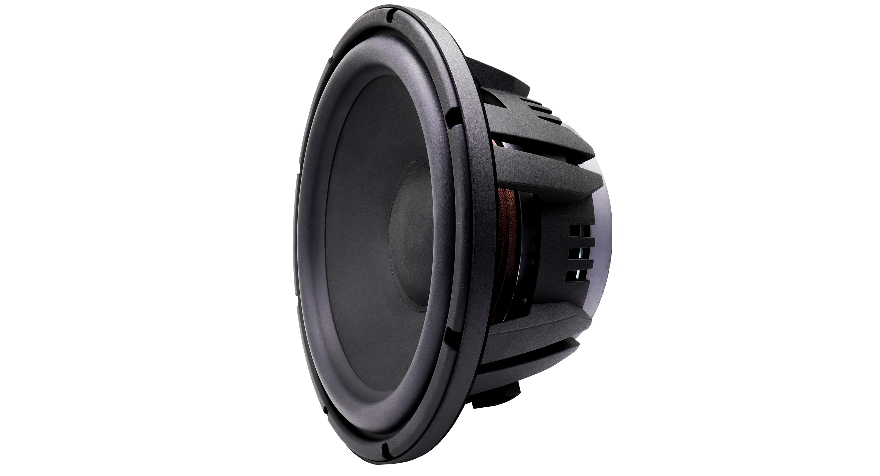 Dual 12-inch (300mm) Cast-frame, Carbon Cellulose Composite Cone (C4) Woofers