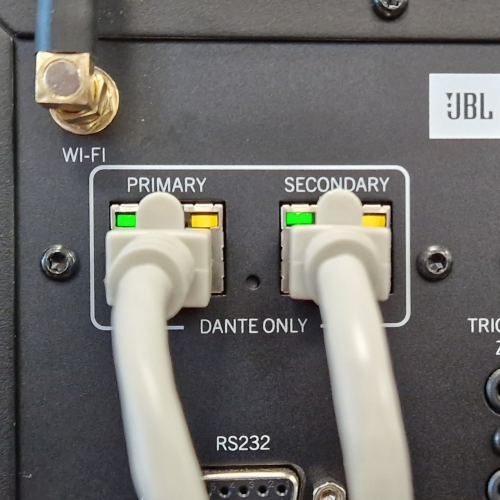 Simplify Installation with Dante Digital Audio Networking