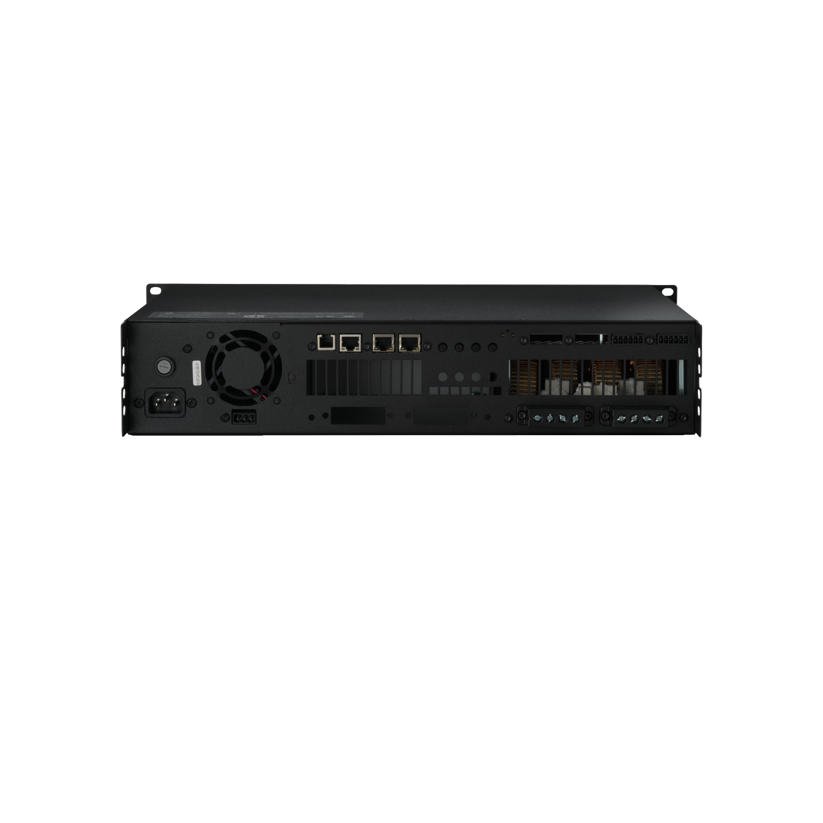 SDA-4600 - Black - 4-channel Bridgeable Class D Amplifier - Back