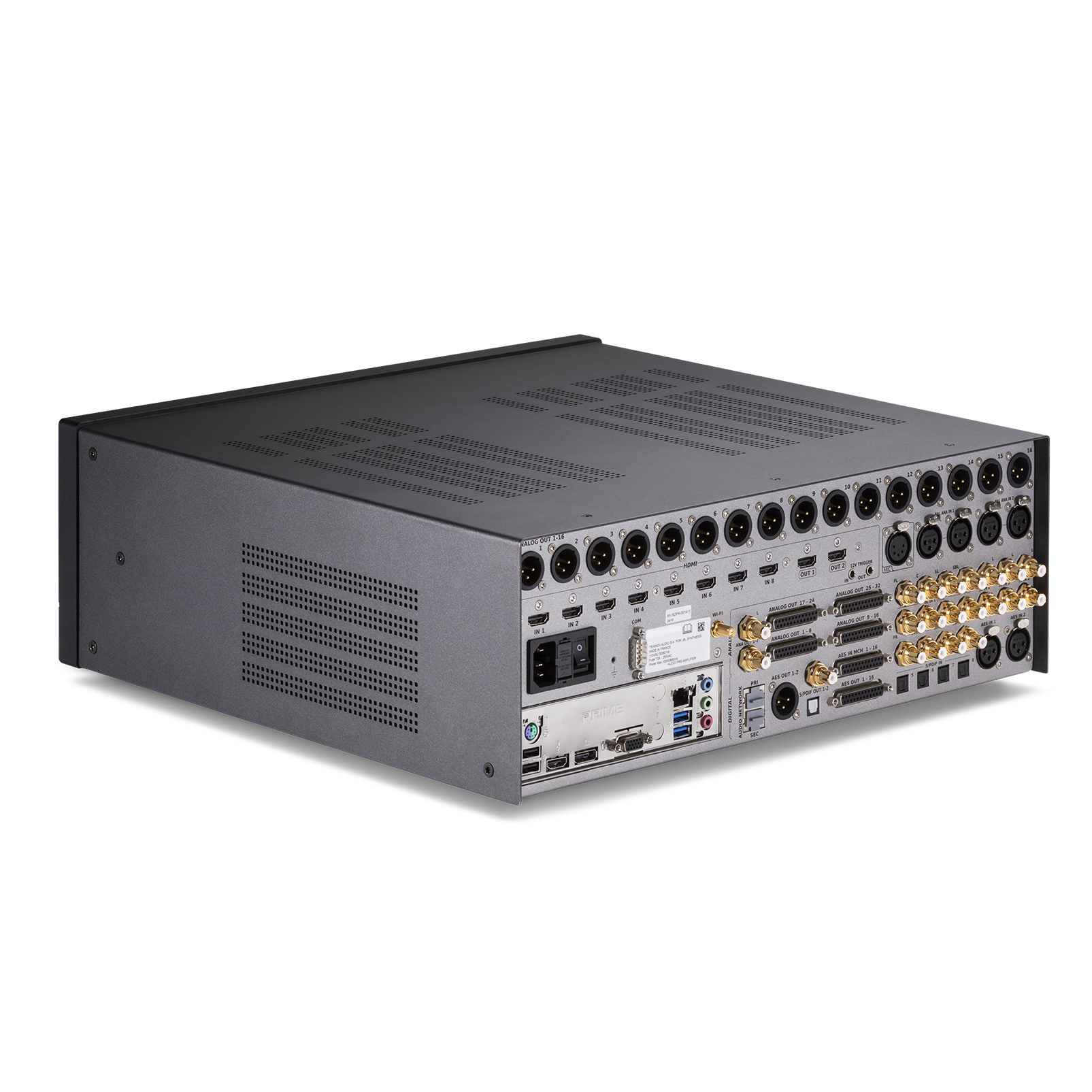 SDP-80 - Black - 36 Channel Immersive Audio Processor - Detailshot 2