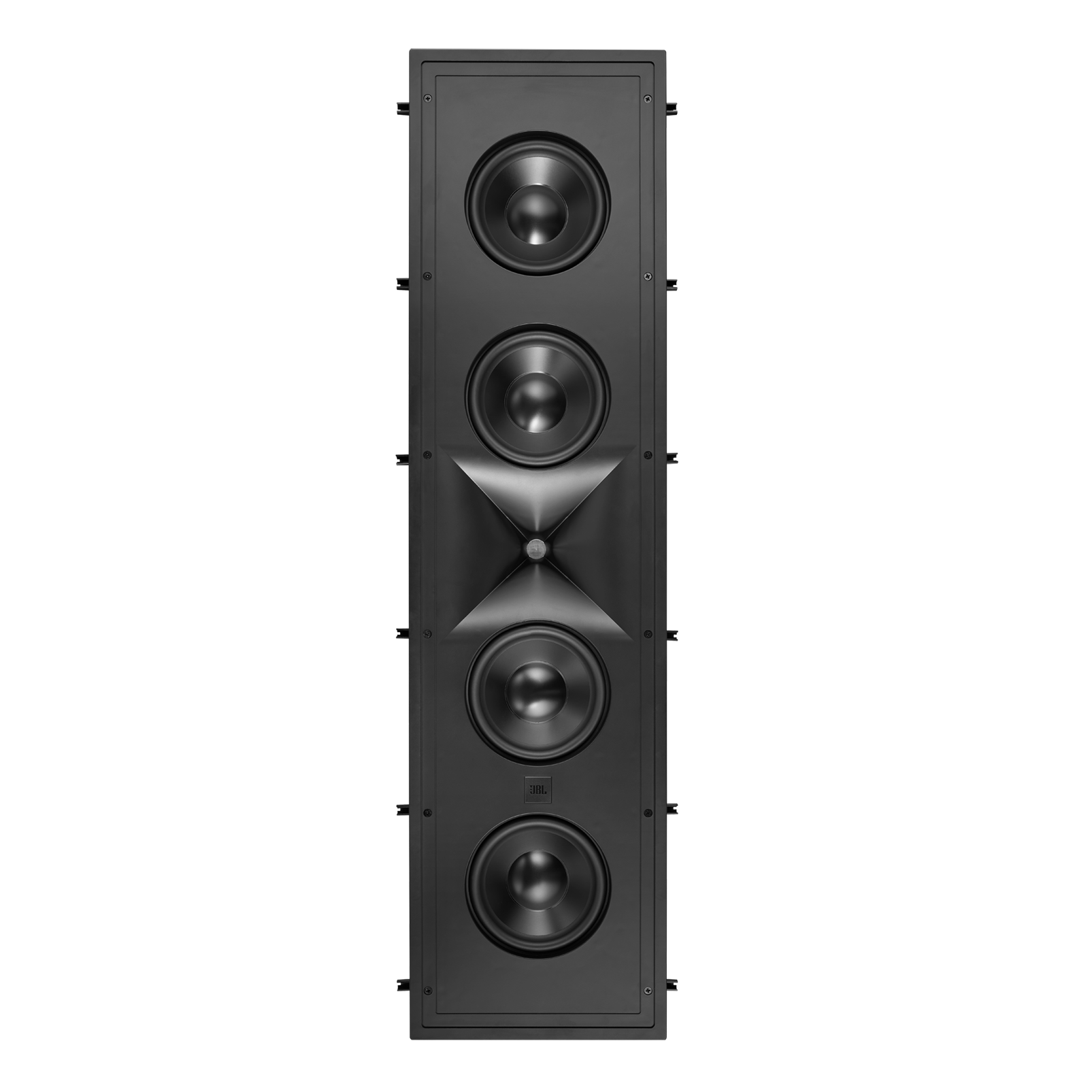 SCL-6XL - Black - 2.5-way Quadruple 6.5-inch (165mm) In-Wall Loudspeaker - Hero