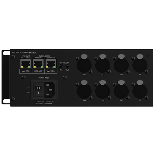 DANTE / AES 67 Ready*digital audio networking