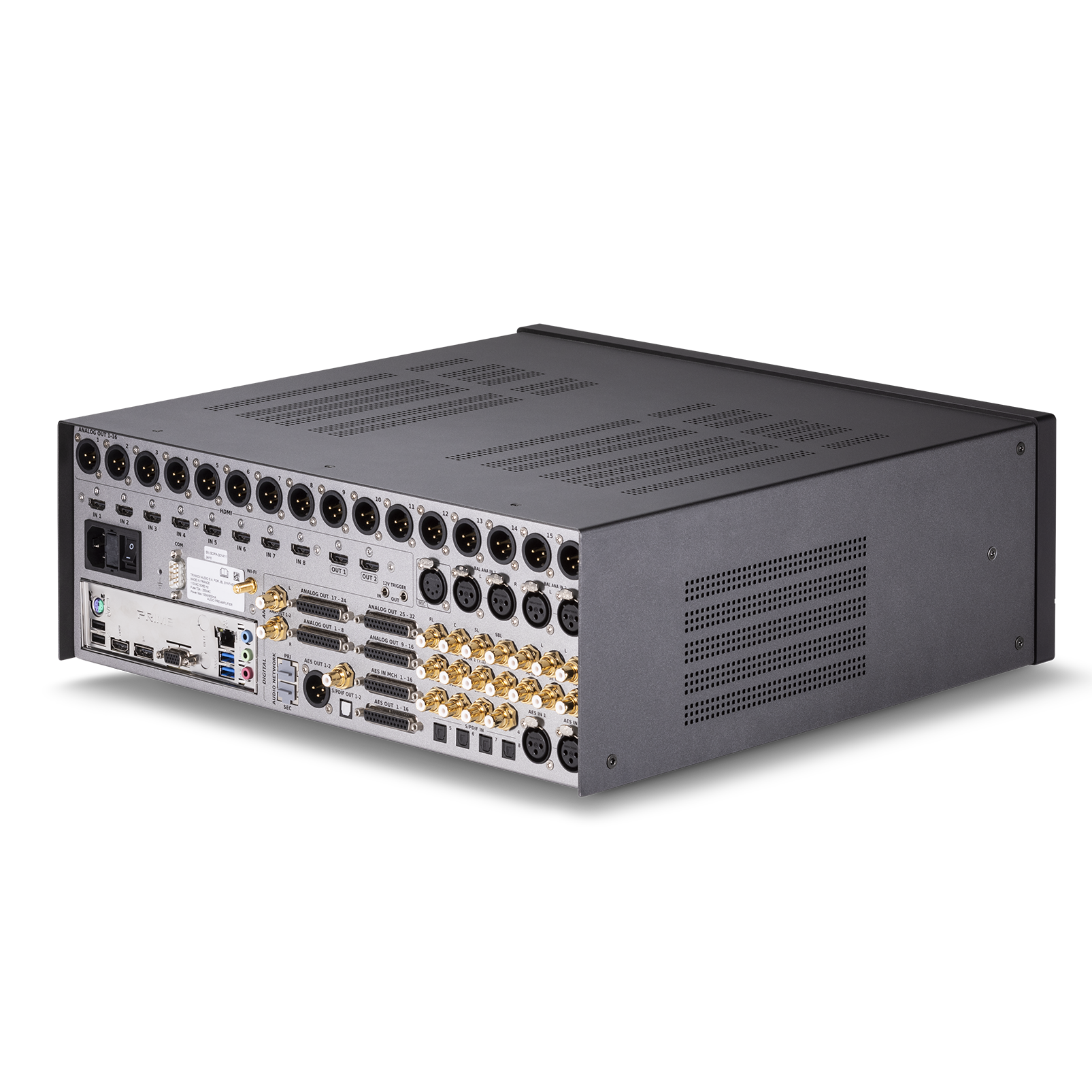 SDP-80 - Black - 36 Channel Immersive Audio Processor - Detailshot 1