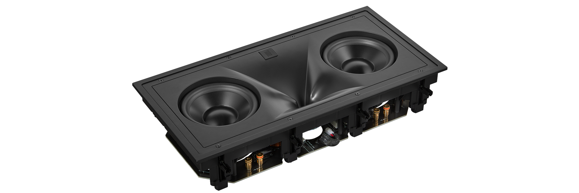 Dual 6.5-inch (165mm) Advanced Aluminum Matrix cone, cast-frame woofers