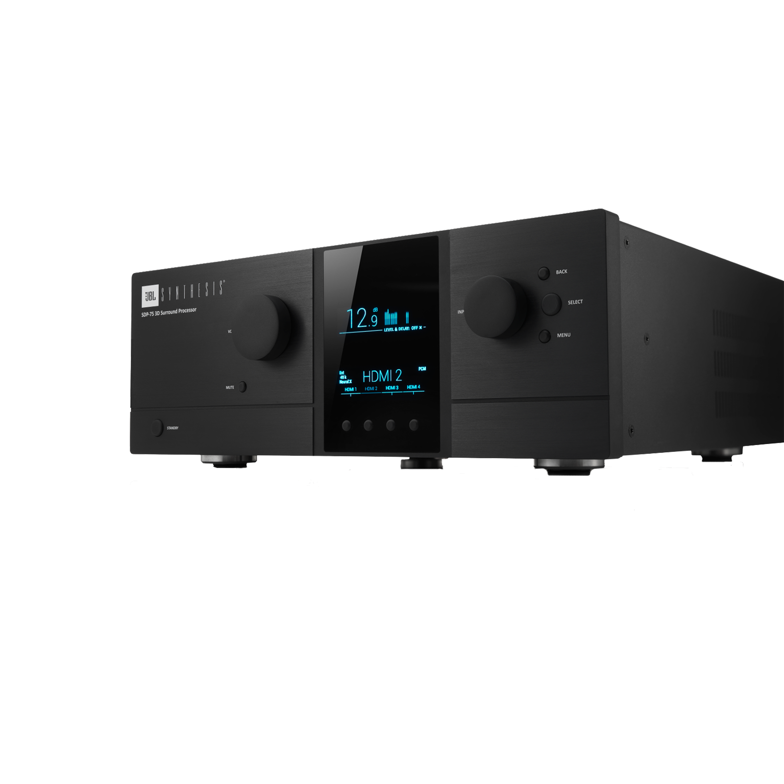 SDP-75 - Black - Luxury Home Cinema Processor Driven by 3D Audio and 4K Ultra HD - Detailshot 1