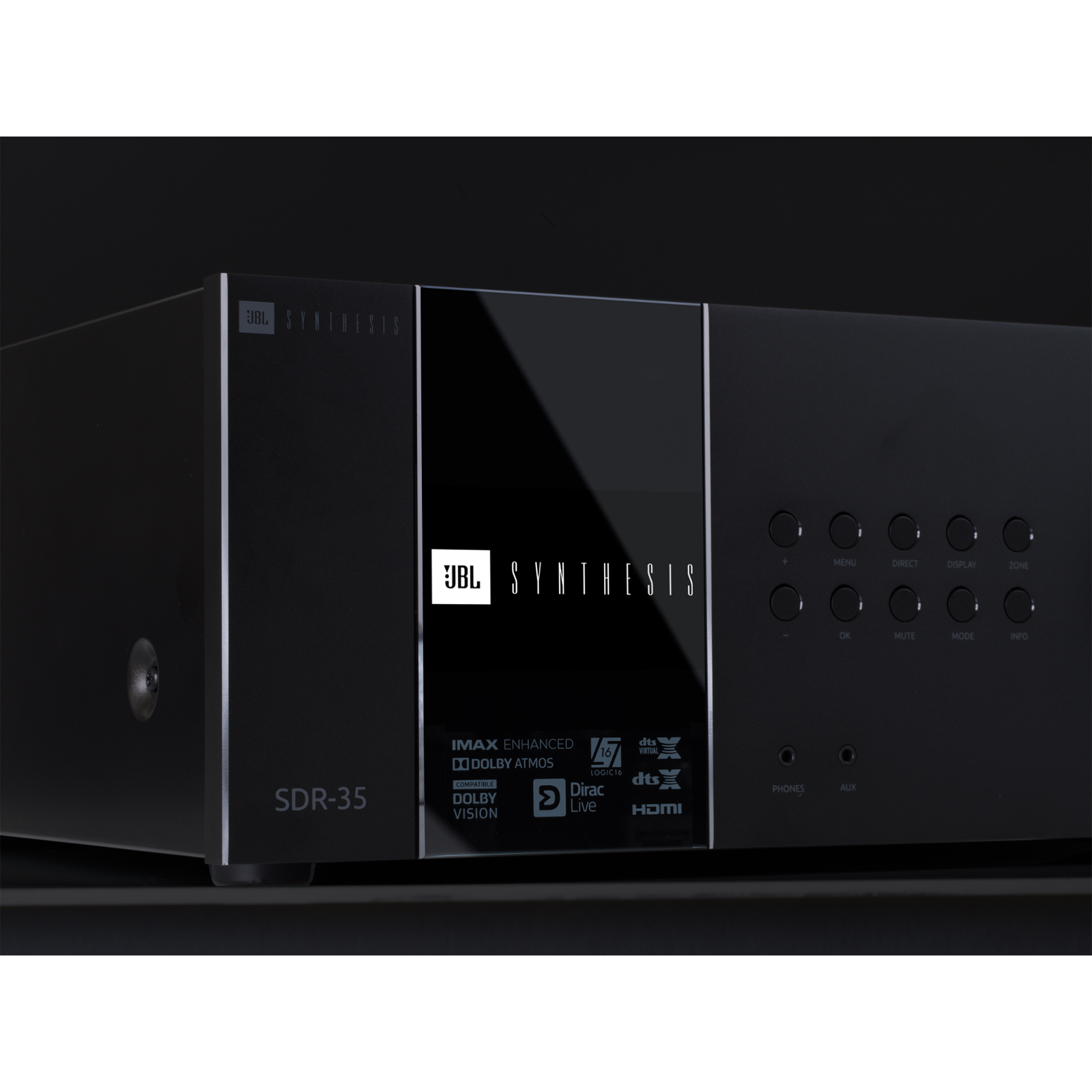 SDR-35 - Black - 16-channel Class G Immersive Surround Sound AV Receiver - Detailshot 2