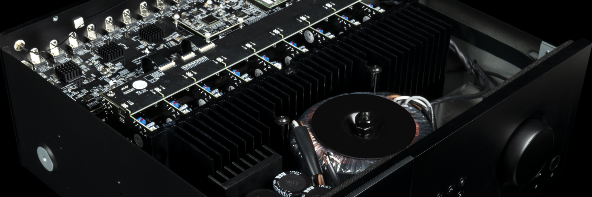 Nine channels of high-power Class G Amplification