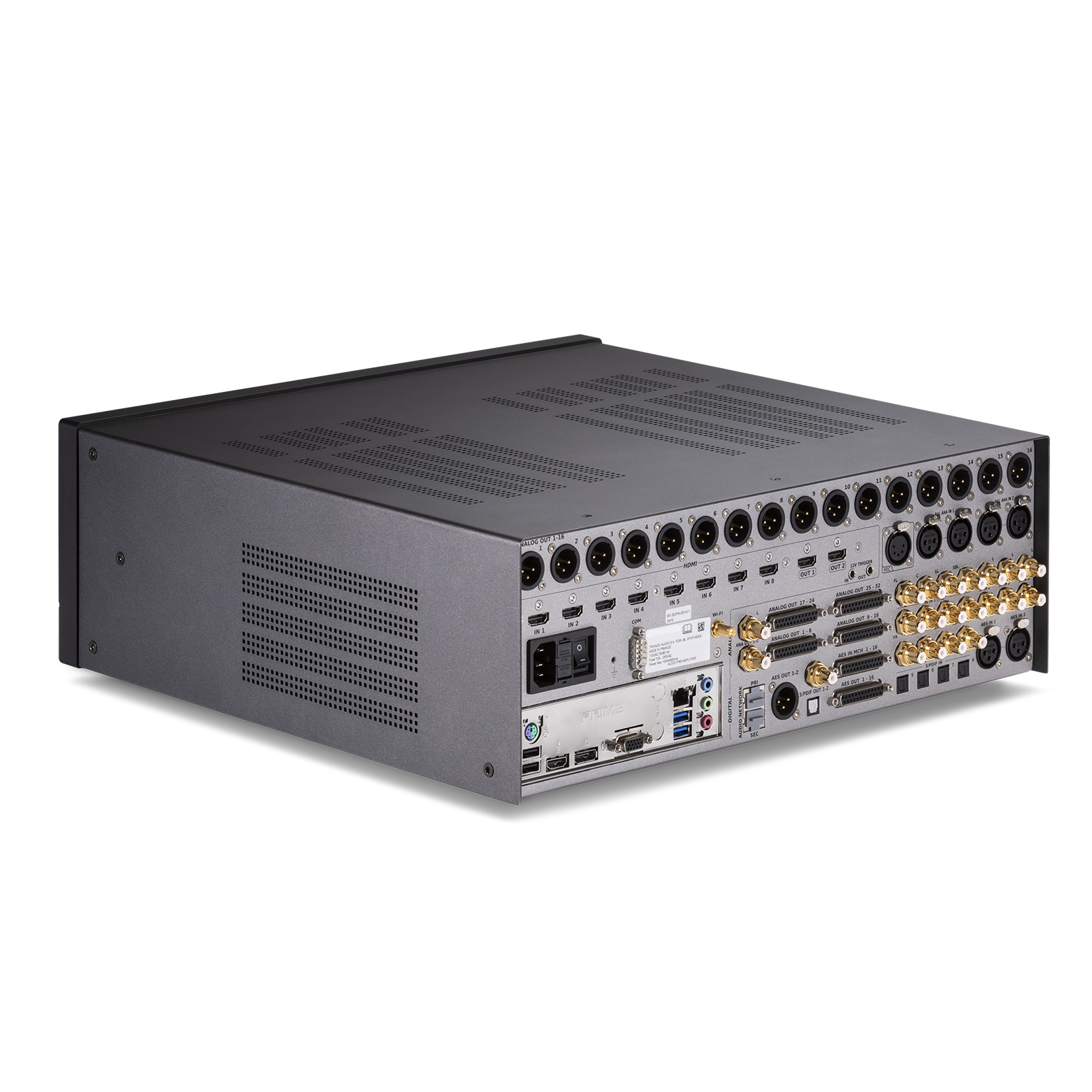 SDP-80 - Black - 36 Channel Immersive Audio Processor - Detailshot 2