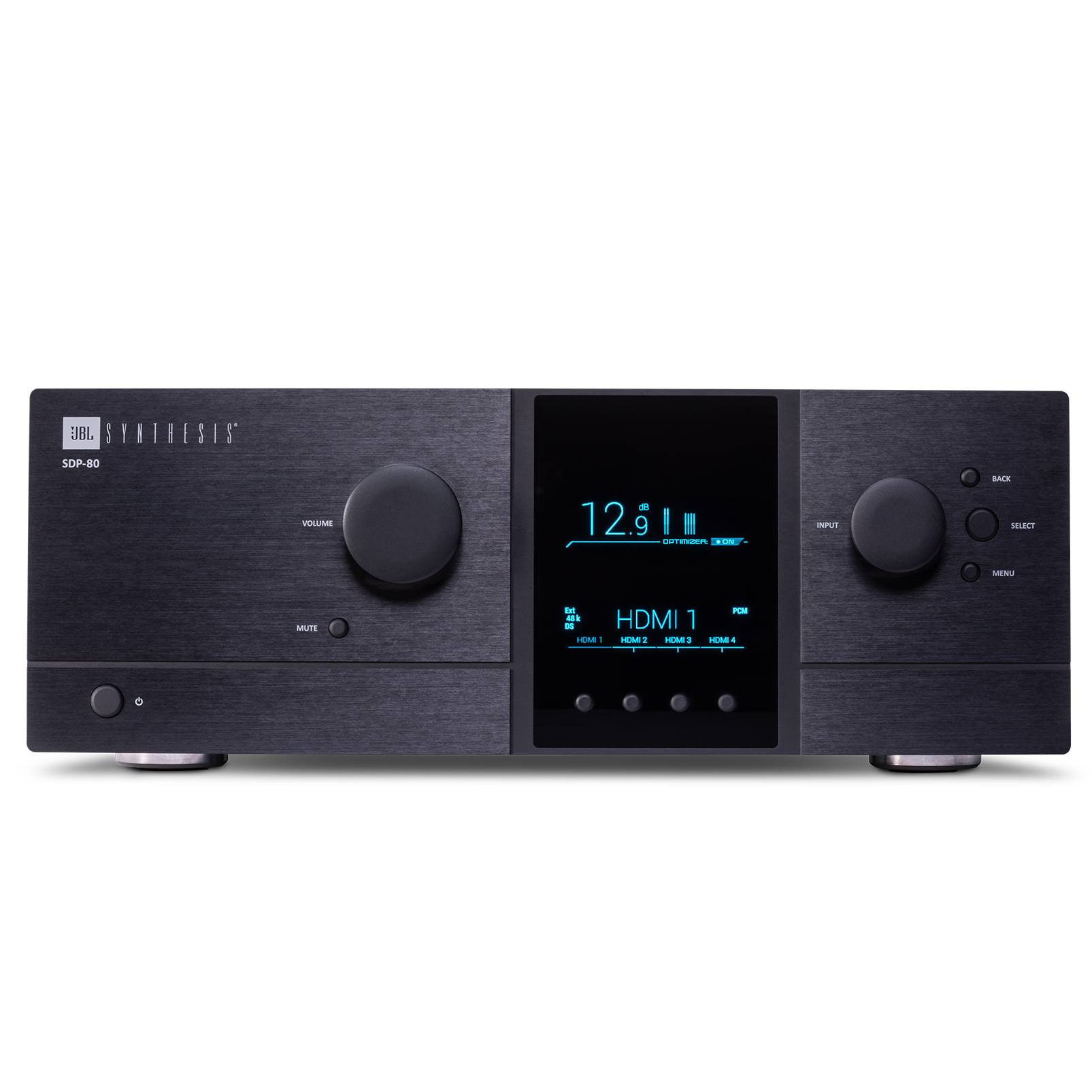 SDP-80 - Black - 36 Channel Immersive Audio Processor - Hero