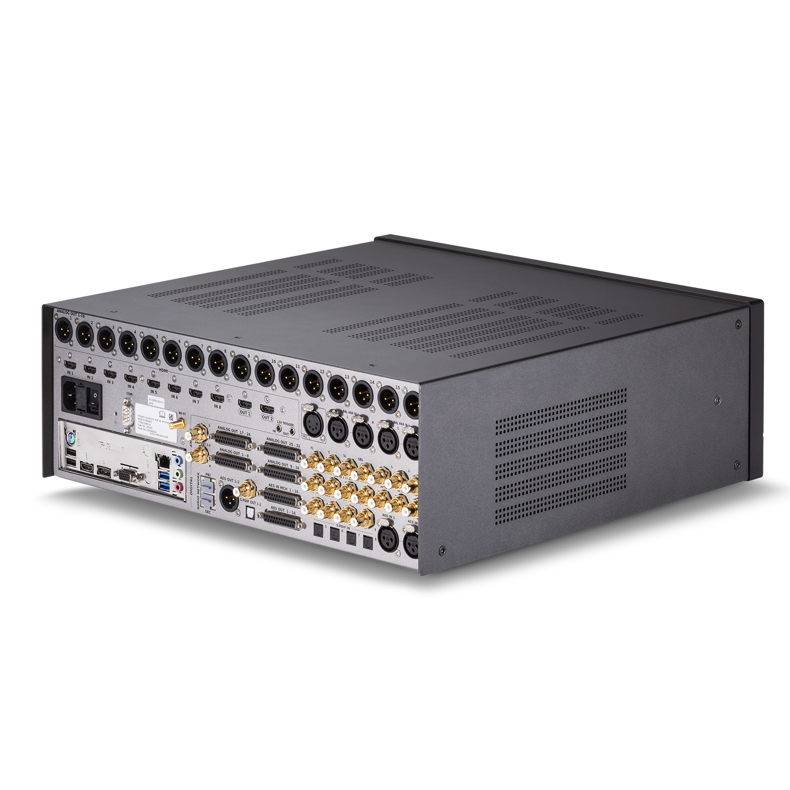 SDP-80 - Black - 36 Channel Immersive Audio Processor - Detailshot 1