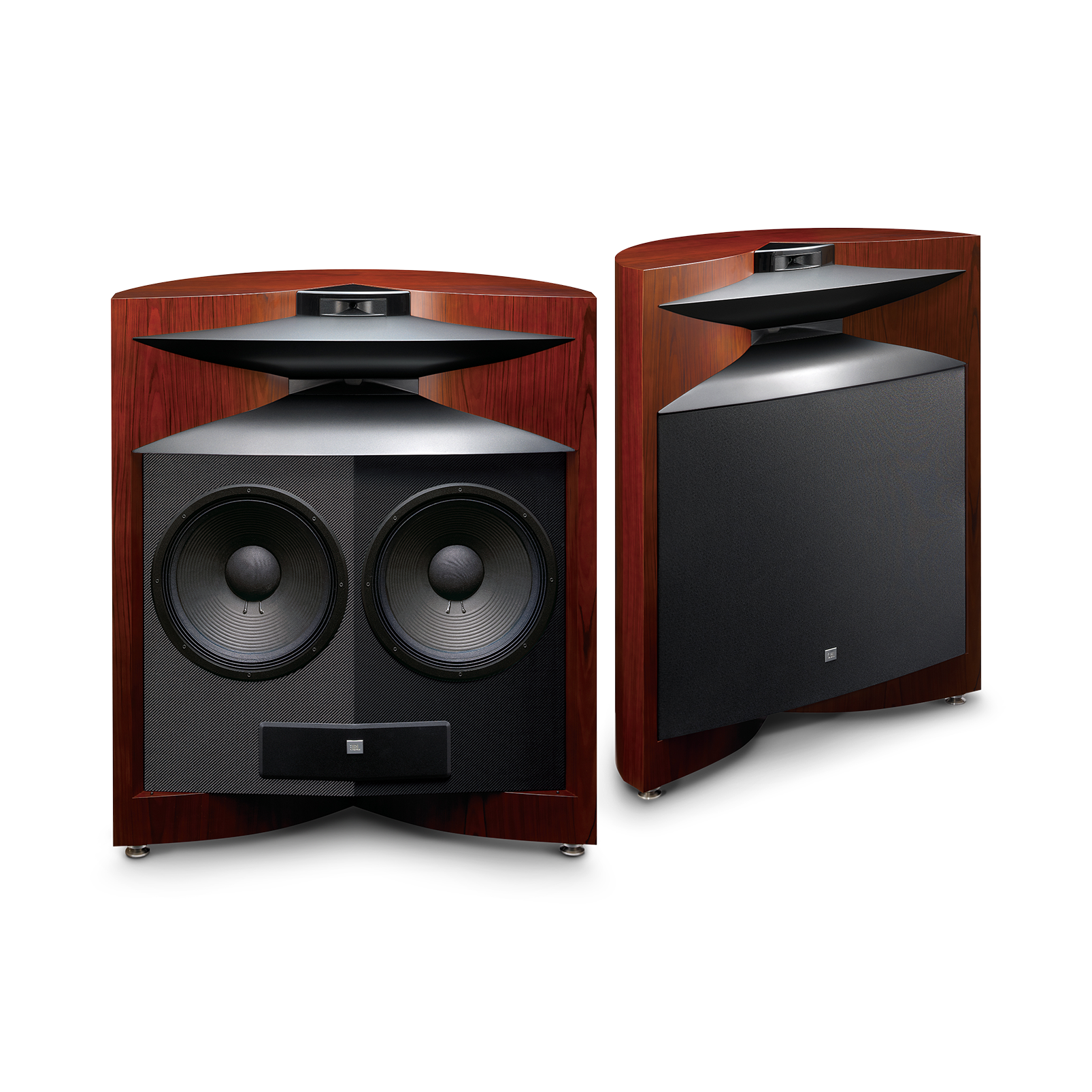 Project Everest DD67000 - Cherry - Dual 15″ (380mm), three-way, floorstanding speaker designed for a superlative listening experience - Hero
